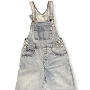 Guess Vintage Denim Overalls sz 1 💜